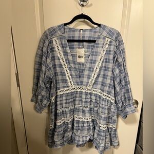 Free People long sleeve mini dress